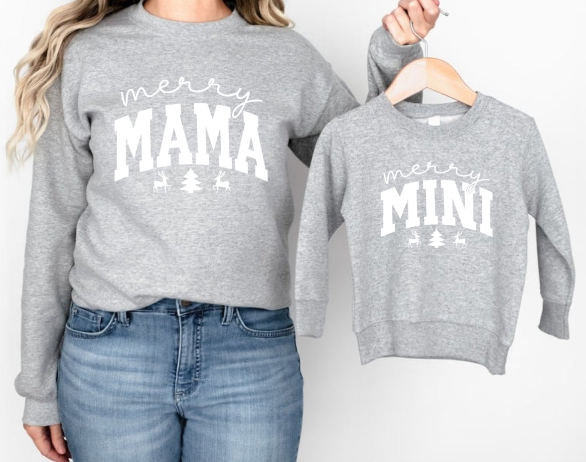 Pre-Order MAMA + MINI Matching Crewneck