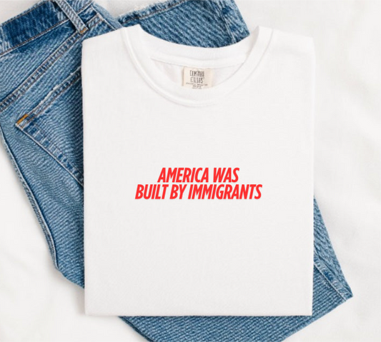 America was built by Immigrants Tee