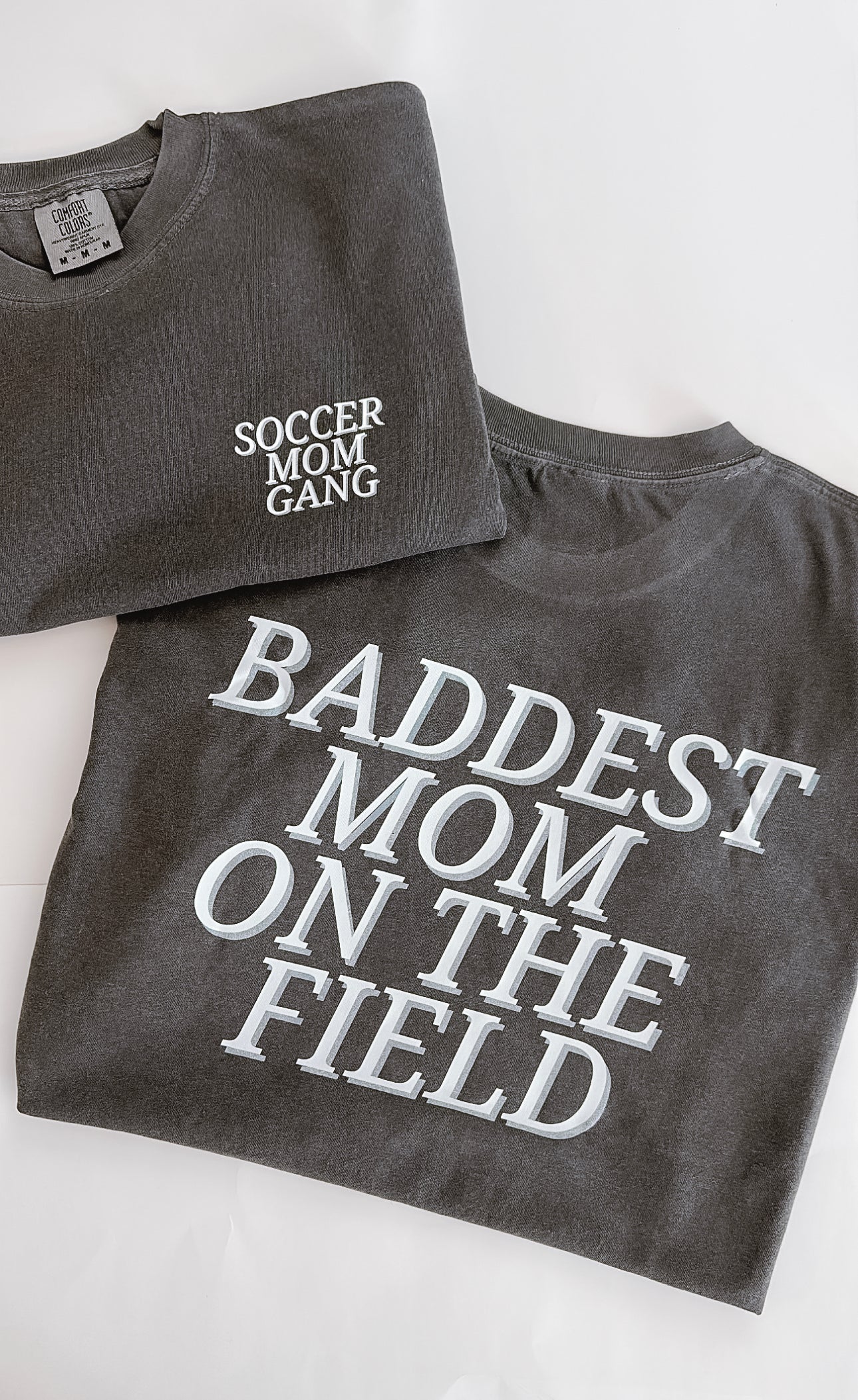 Baddest Mom on the Field Vintage Tee