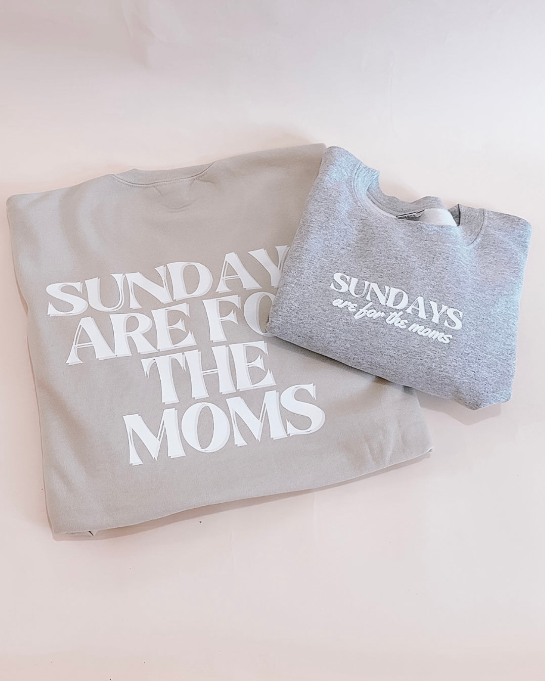 Pre-Order Sundays Are For The Moms Crewneck Sweater