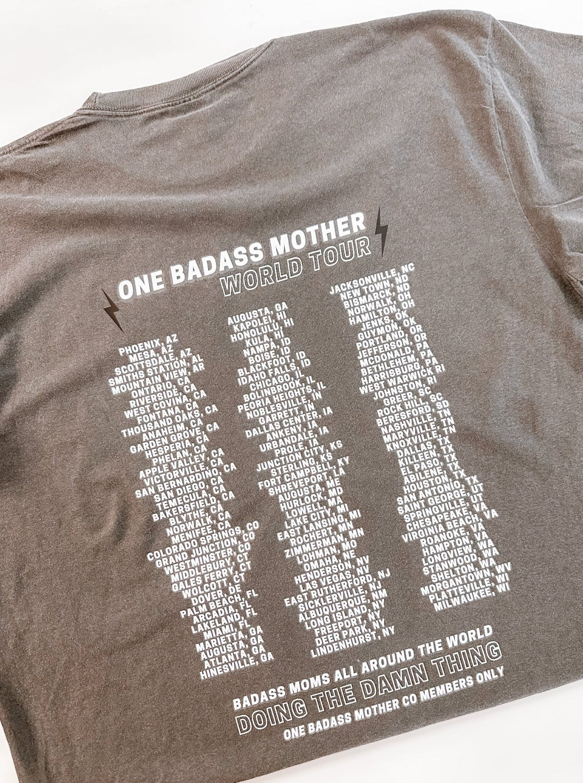One Badass Mother Worldtour Tee