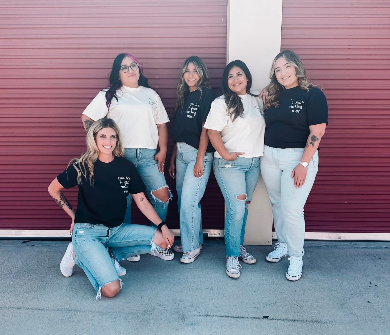 Good Mom Boxy Cropped Tee