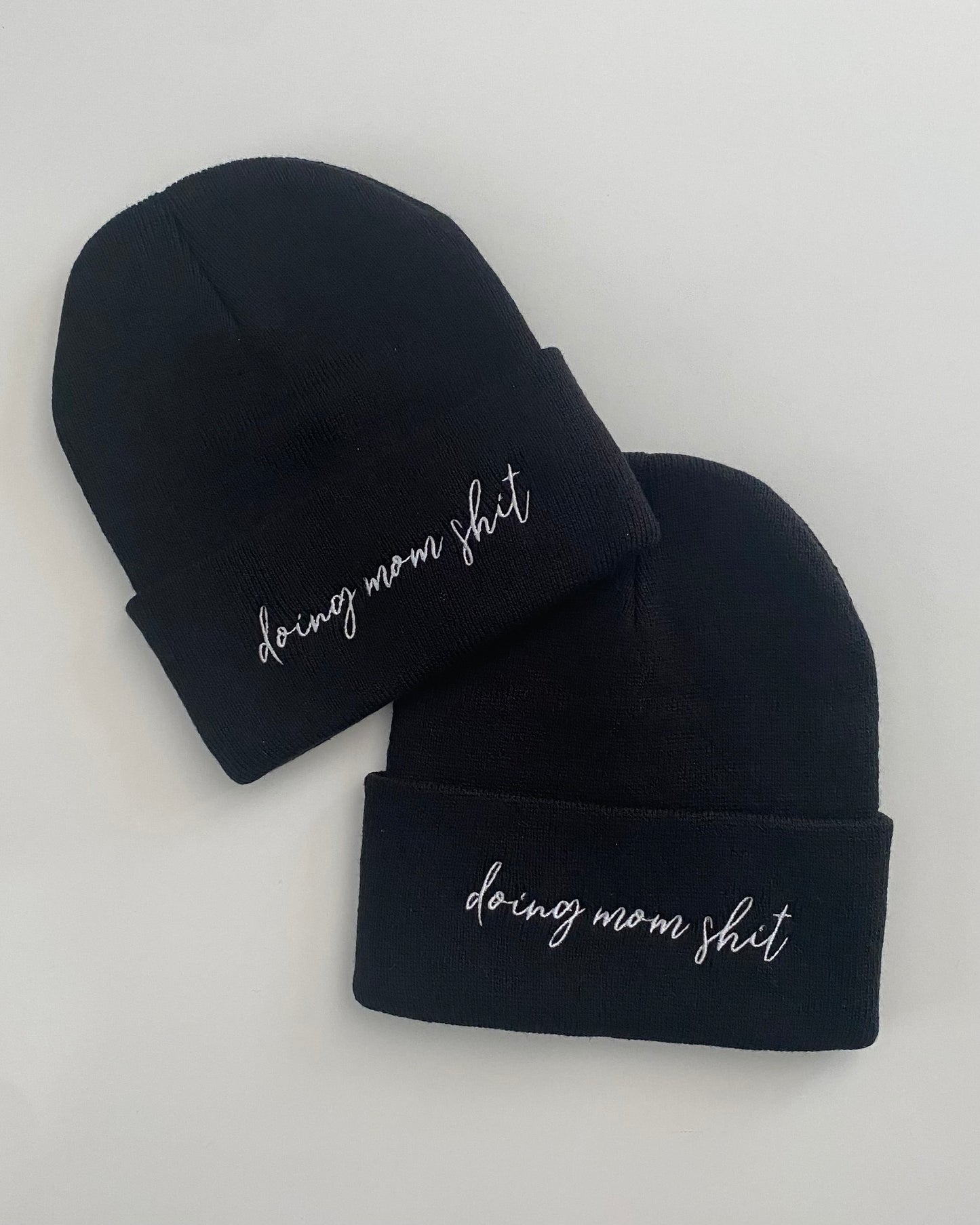 Pre-Order Black Doing Mom Shit Beanie