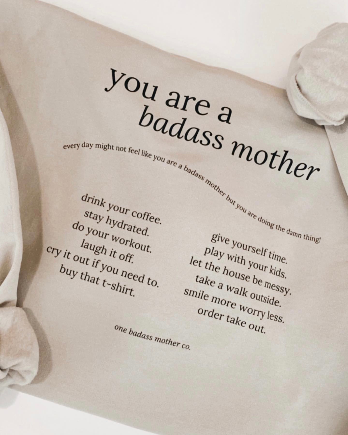 One Badass Mother Hoodie