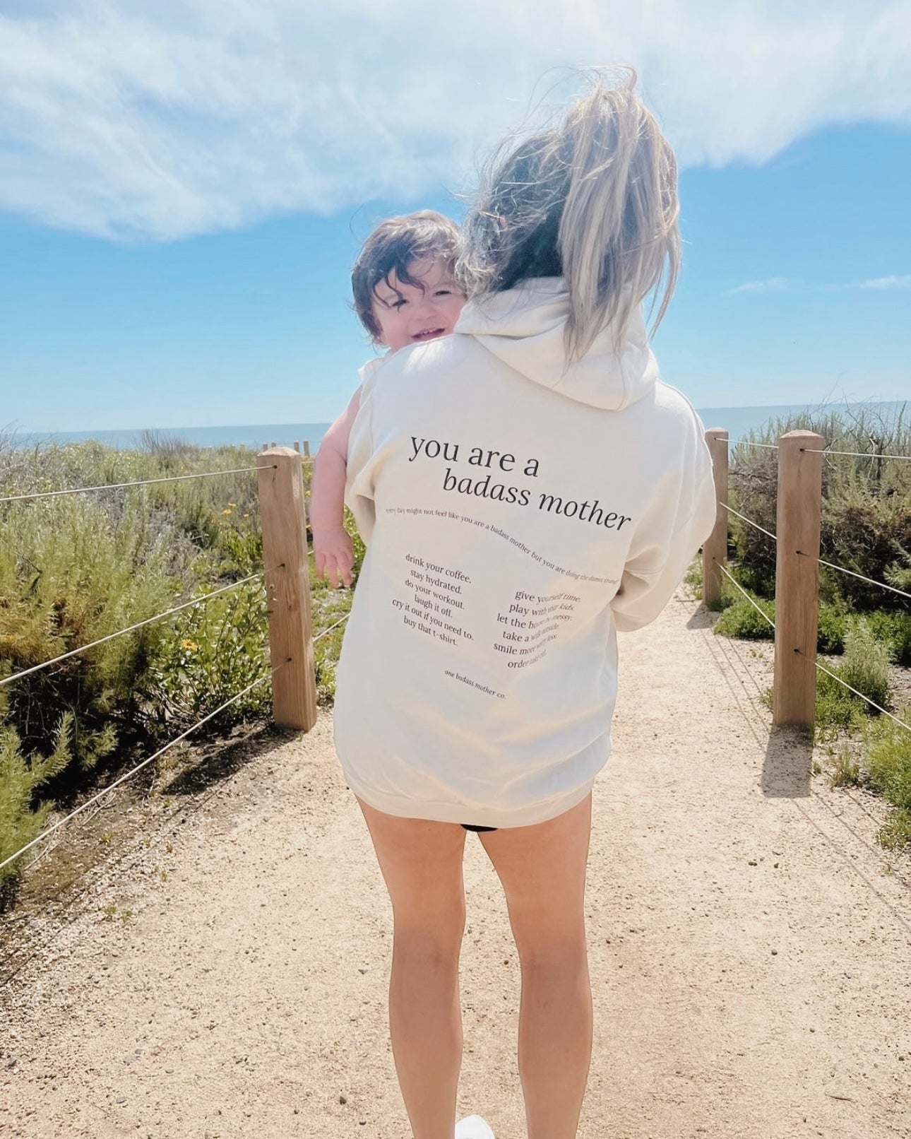One Badass Mother Hoodie
