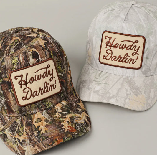 Howdy Darlin’ Camo Hat