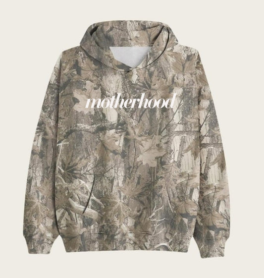 Pre-Order Camo Motherhood Hoodie