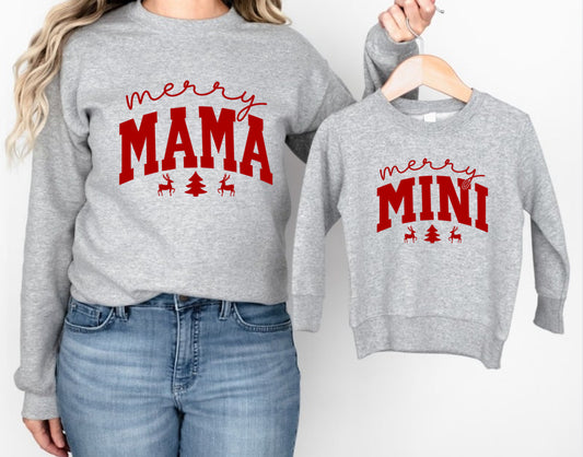 Pre-Order MAMA + MINI Matching Crewneck