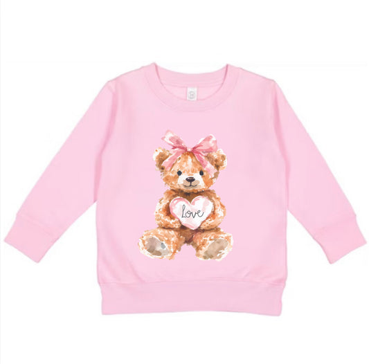 Pre-Order Toddler Teddy Crewneck Sweater