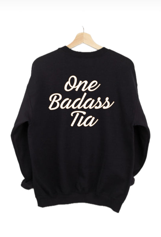 Pre-Order One Badass Tia Crewneck Sweater
