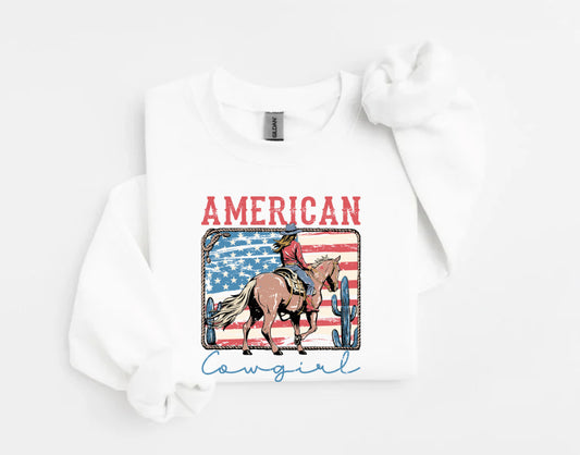 Pre-Order American Cowgirl Crewneck