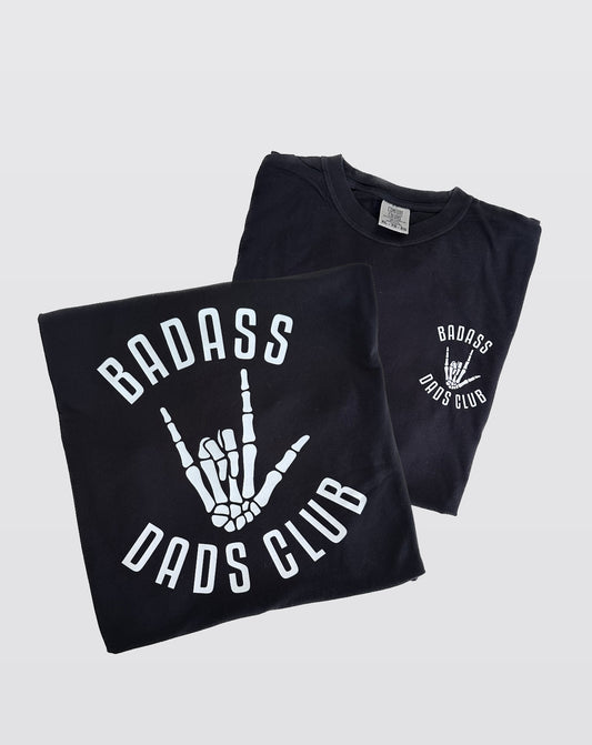 Badass Dads Club Black T-shirt