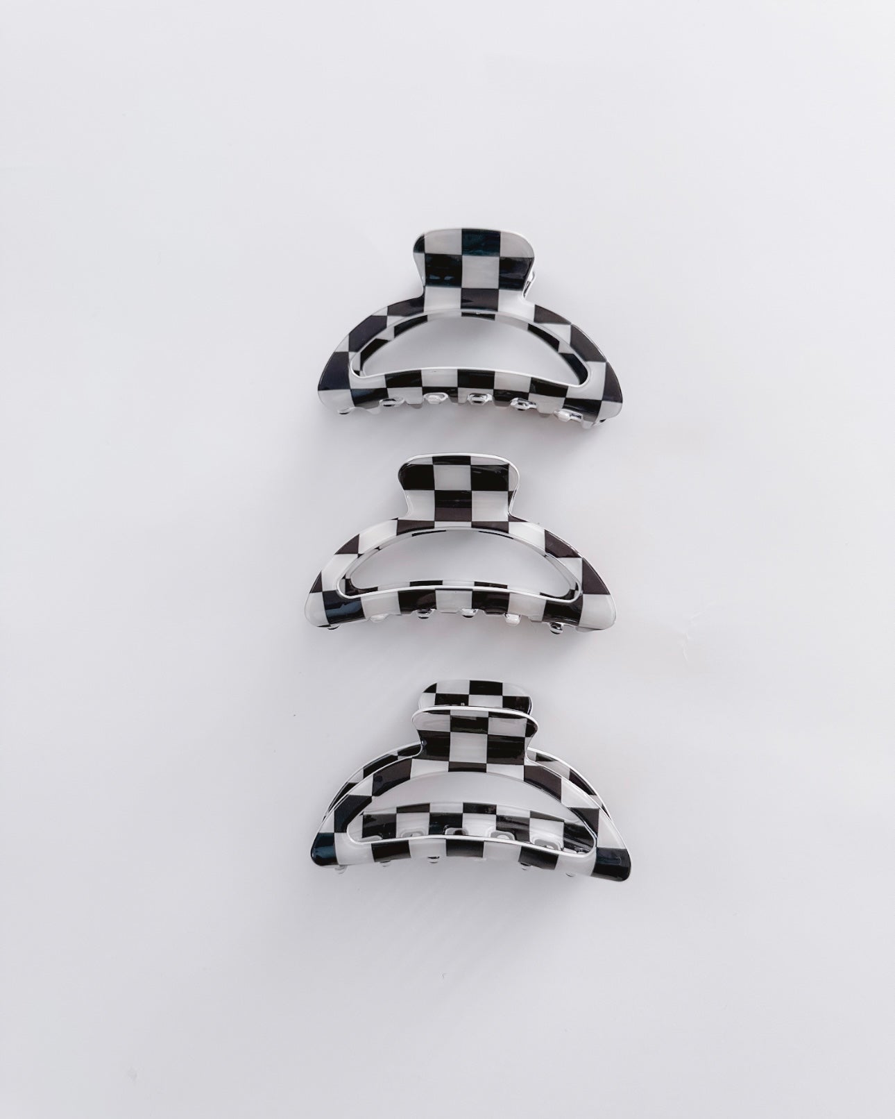Checkered Claw Clip