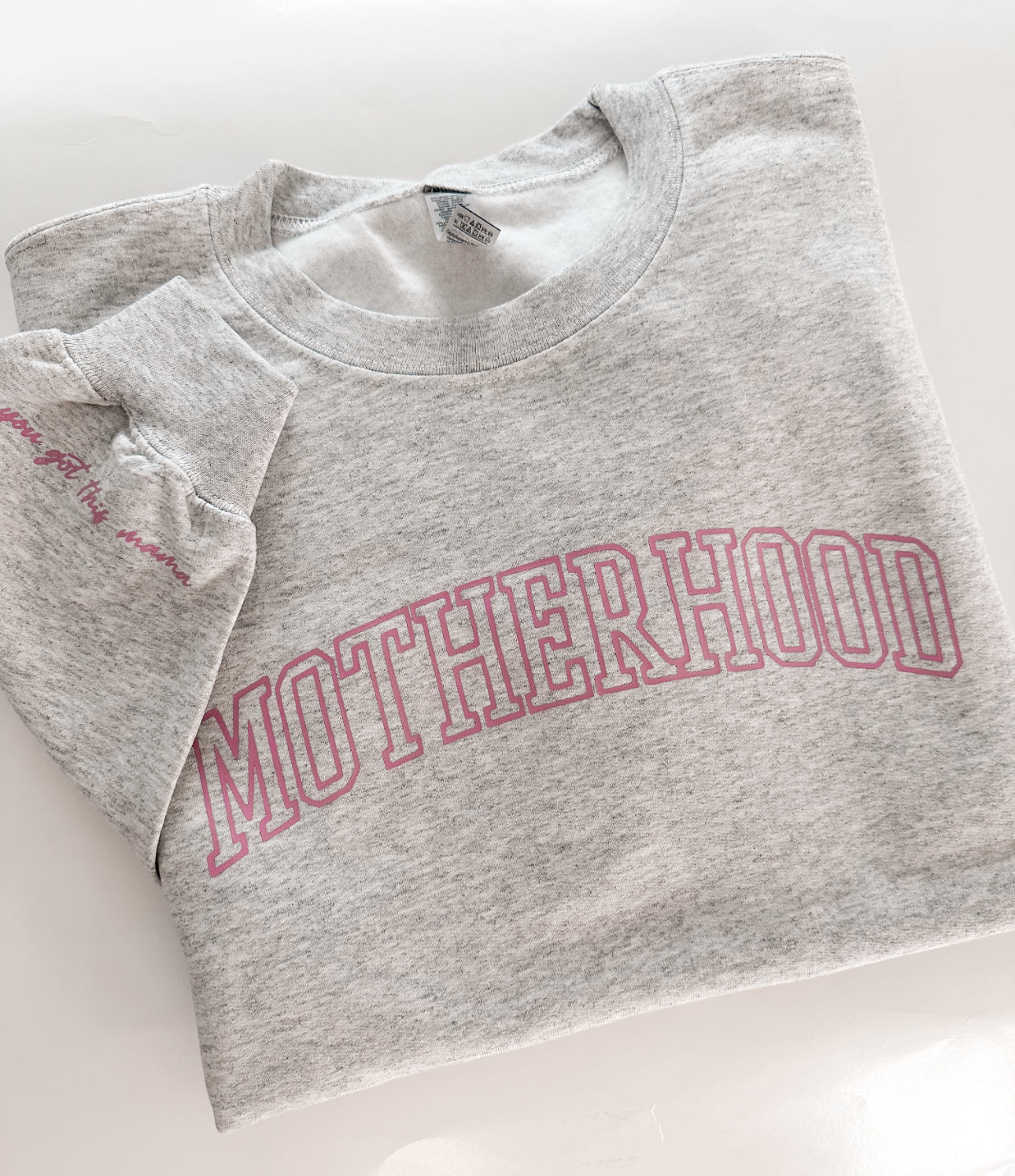 Pre-Order Pink Motherhood Crewneck Sweater